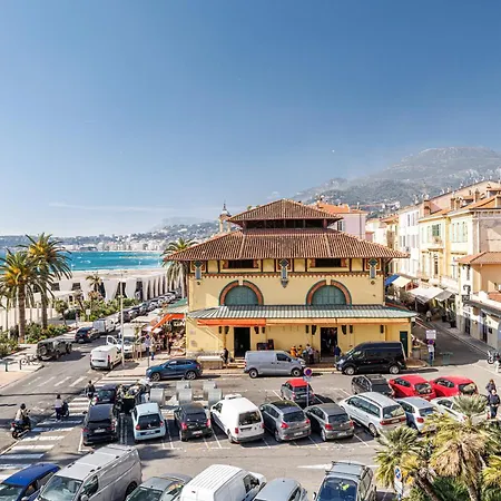 Sicardi 2 - Plage - Climatisation-Vue Mer Menton Exterior photo