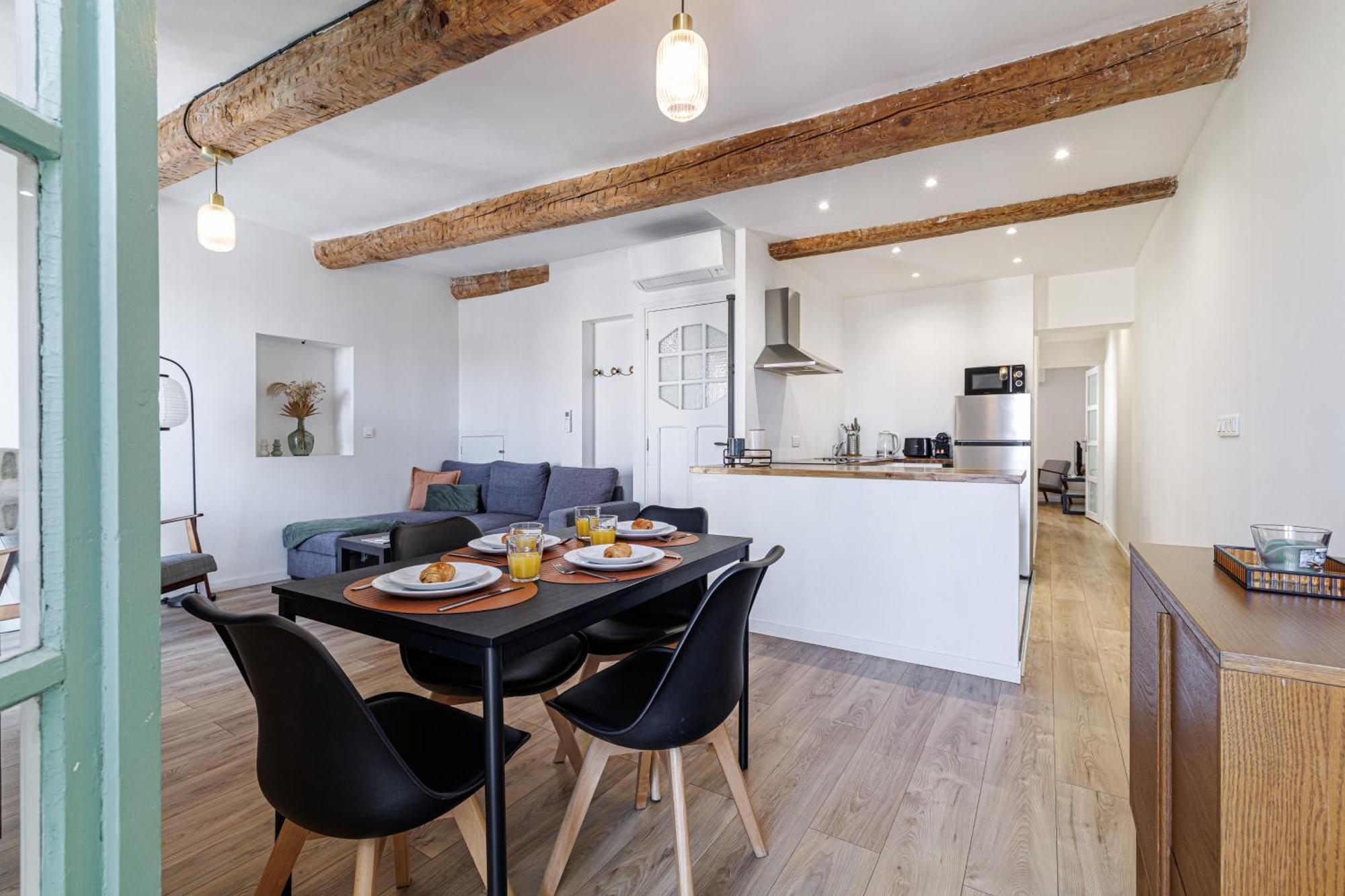 Appartement Sicardi 2 - - Climatisation-vue Menton